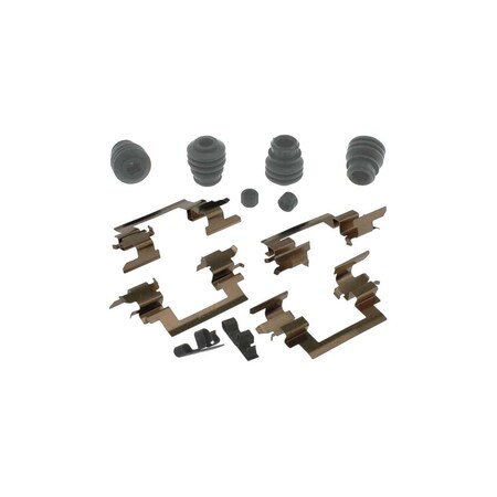 Carlson Brake Hardware Chrysler 10-07 Dodge 10-07 Jeep 10-07 Bk Hardware Kit, H5799 H5799